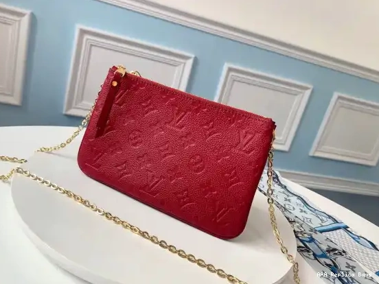 Aaa replica bags ZIP DOUBLE VUITTON POCHETTE LOUIS 0505